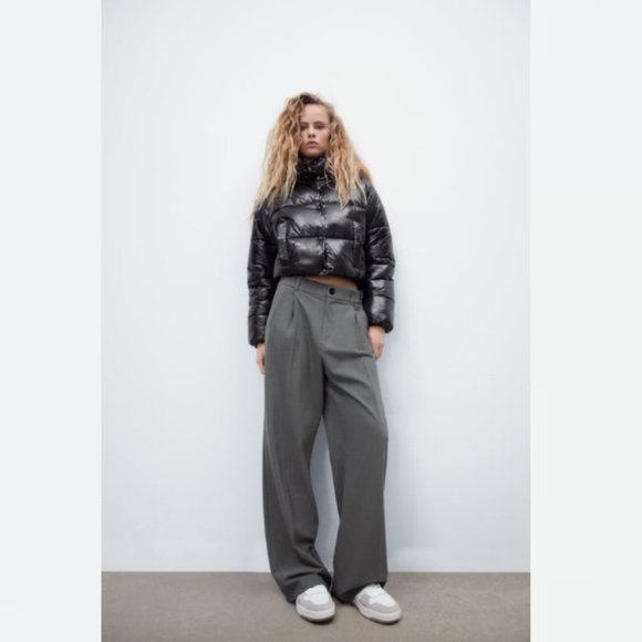 Zara Black Water Repellent Puffer Jacket Sz S, M NWT - Picture 4 of 10